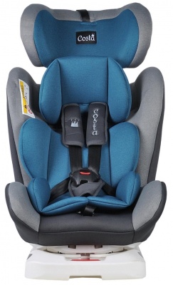 Автокресло детское CS-002 ISOFIX (Синий/серый)