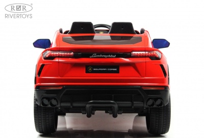 Детский электромобиль Lamborghini Urus (E777EE) красный