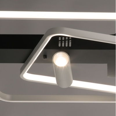 Люстра (пульт) Оскар 75*2+10W LED 220 V (510013204)