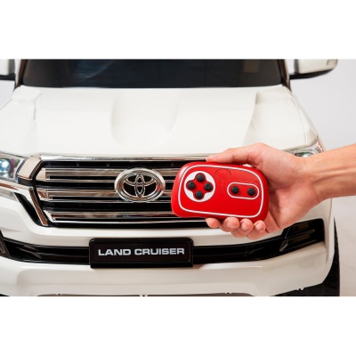 Джип Toyota LC 12V Белый