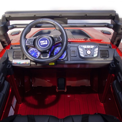 Электромобиль Джип QLS-618 4x4 (красный краска)