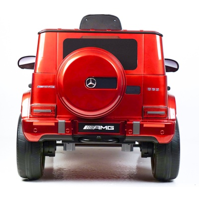 Детский электромобиль Mercedes-Benz G63 (K999KK)-4 WD вишневый глянец