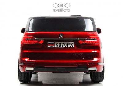 Детский электромобиль K070PX красный глянец