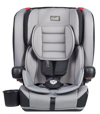 Автокресло детское KBH305 ISOFIT (Серо-черное Grey/Black, KBH305GB)