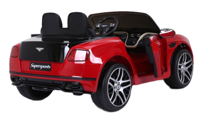 Детский электромобиль (2020) JE1155 (12V, экокожа, колесо EVA) Красный