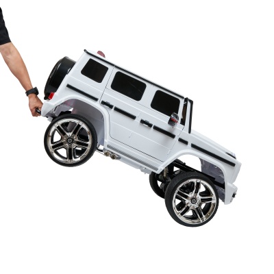 Электромобиль Mercedes-Benz G63 (высокая дверь) 4x4 (белый)