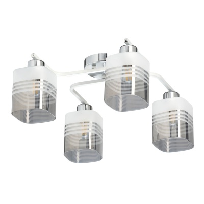 673017604 Тетро 4*60W E27 220 V люстра