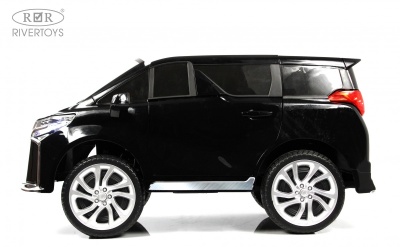 Детский электромобиль K555AM черный глянец