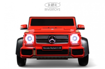 Детский электромобиль Mercedes-Maybach G650 Landaulet (M999MM) красный