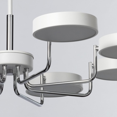 Люстра (пульт) Гамбург 8*12W LED 220 V (605015508)