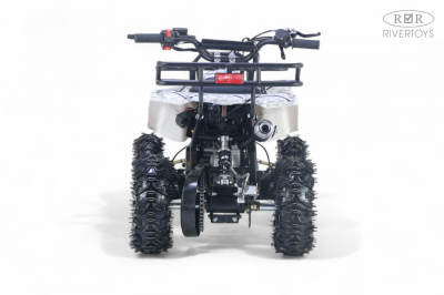 Детский квадроцикл TIGER белый спайдер