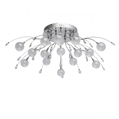 Люстра (пульт) Амелия 16*2,5W G4 LED 220 V (360014116)