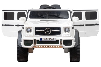 Электромобиль Mercedes-Benz Maybach Small G650S 4x4 (белый)