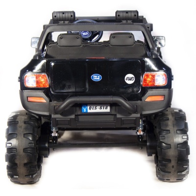 Электромобиль Джип QLS-618 4x4 (чёрный краска)