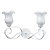 Бра Эллегия 2*40W E14 220 V (303020902)