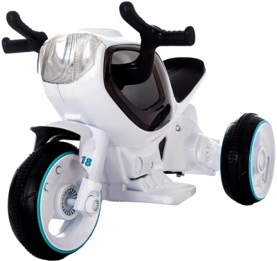 Детский электромотоцикл HC-1388 белый