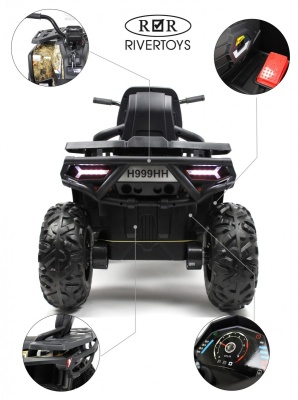 Детский электроквадроцикл H999HH камуфляж
