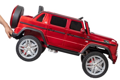 Электромобиль Mercedes-Benz Maybach Small G650S 4x4 (красный краска)