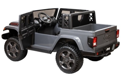 Электромобиль Джип Jeep Rubicon 6768R (серый)