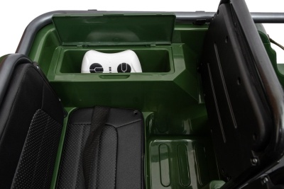 Электромобиль Jeep Willys YKE 4137 4x4 (армия зелёный)