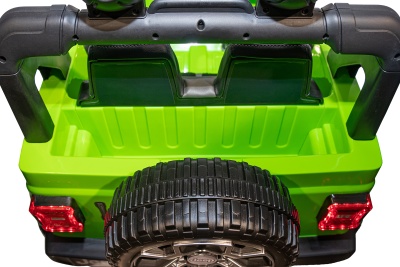 Электромобиль Джип Jeep Rubicon 4x4 (зелёный)