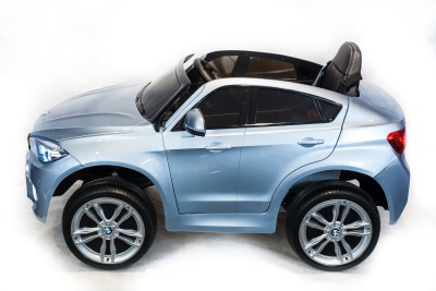 Электромобиль BMW X6M mini JJ2199 (серебро краска)