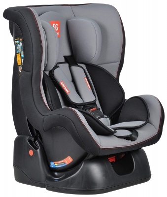 Автокресло детское Farfello GE-B (серо+чёрный)