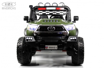 Детский электромобиль М888БХ зеленый