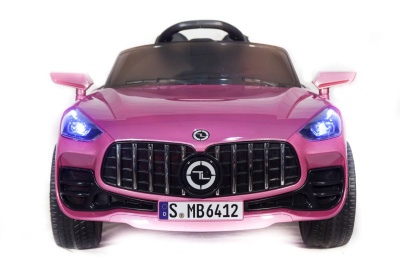 Электромобиль Mercedes Benz SPORT (розовый краска)