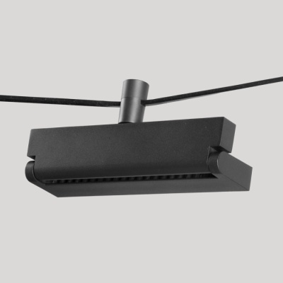 Трек-светильник Флекси 12W LED 3000К 48 V черный 23,3*13,2,4см (852011101)