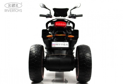 Детский электромотоцикл М111БХ красный