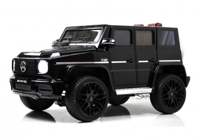Детский электромобиль Mercedes-Benz G65 (E111EE) черный глянец