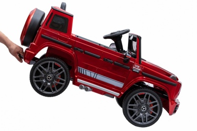 Электромобиль Mercedes-Benz G63 AMG BBH-0002 (красный краска)
