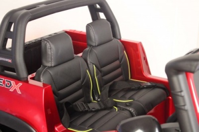 Детский электромобиль Toyota Hilux (DK-HL850) вишневый глянец