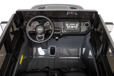 Электромобиль Джип Jeep Rubicon 6768R (серый)