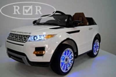 Электромобиль Rang Rover А111АА белый VIP