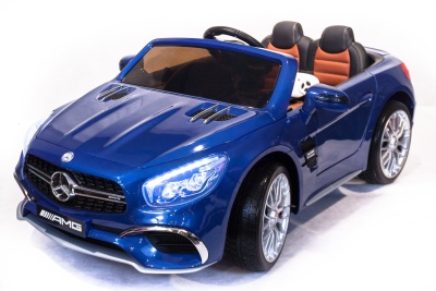 Электромобиль Mercedes-Benz SL65 (синий краска)