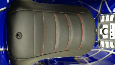 Детский электроквадроцикл T555TT синий паук