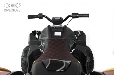 Детский электромобиль Z999VO черный спайдер