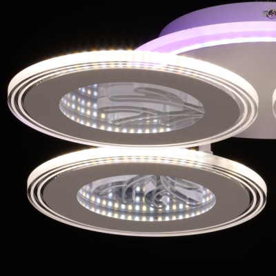 Люстра (пульт) Мадлен 104+22W LED 220 V (424016405)