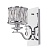 Бра Камилла 1* 60W E14 220V (436020501)