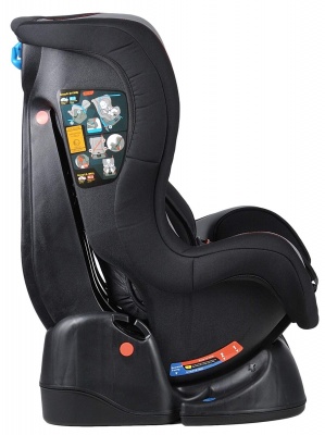 Автокресло детское Farfello GE-B (серо+чёрный)
