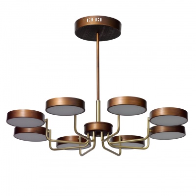 Люстра (пульт) Гамбург 8*12W LED 220 V (605015308)