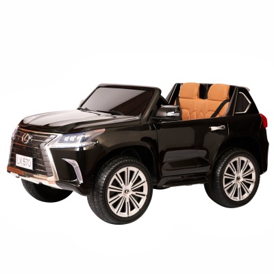 Электромобиль Lexus LX570 4x4 (чёрный краска)