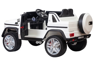 Электромобиль Mercedes-Benz Maybach Small G650S 4x4 (белый)
