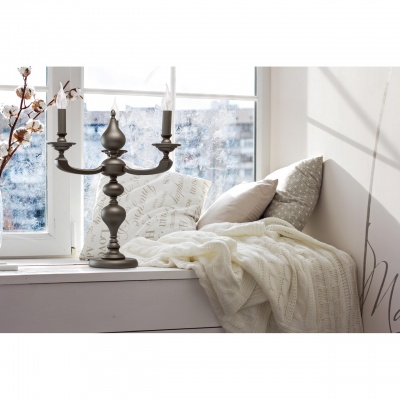 Настольная лампа ДельРей 3*40W E14 220 V (700031403)