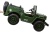 Электромобиль Jeep Willys YKE 4137 4x4 (армия зелёный)