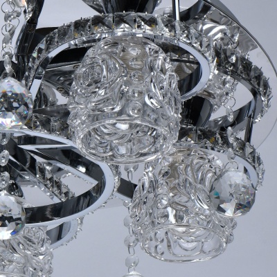 Люстра (пульт) Мадлен 75+16W LED 220 V (424014505)