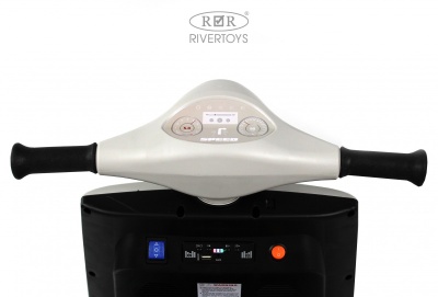 Детский электроскутер K777PX-A серый