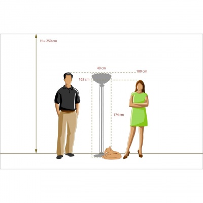 Торшер Афродита 1*60W E27 220 V (317042501)